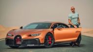 Tate's most popular car, the Bugatti Chiron (Image via Twitter)